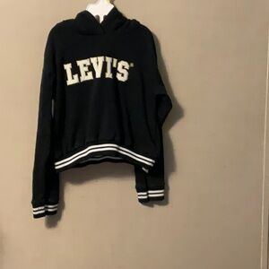 Levi's Black and White Hoodie